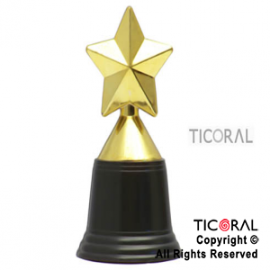 TROFEO ESTRELLA ORO 12CM HS4716-1 x 1